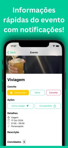 Eventos App Screenshot 2 of 3