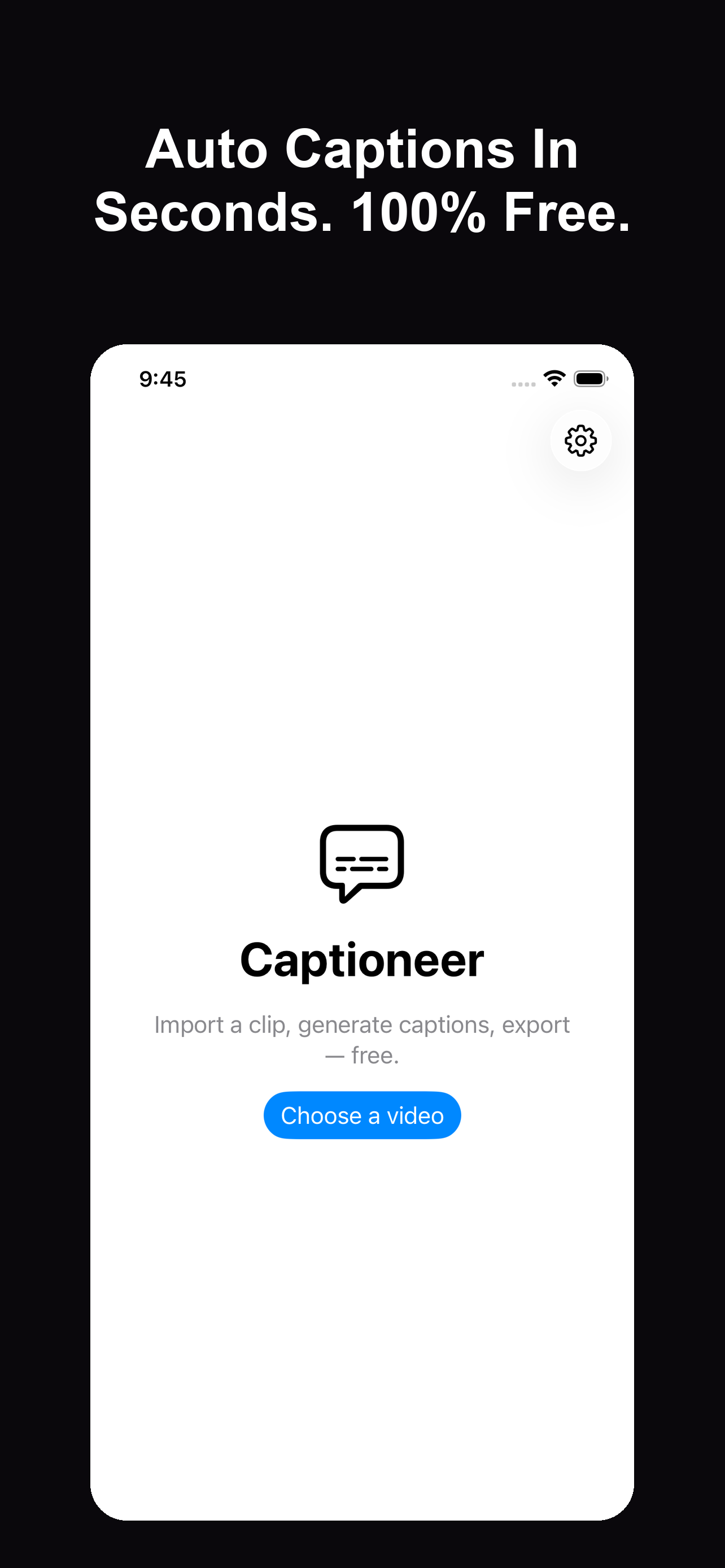 Captioneer screenshot 3
