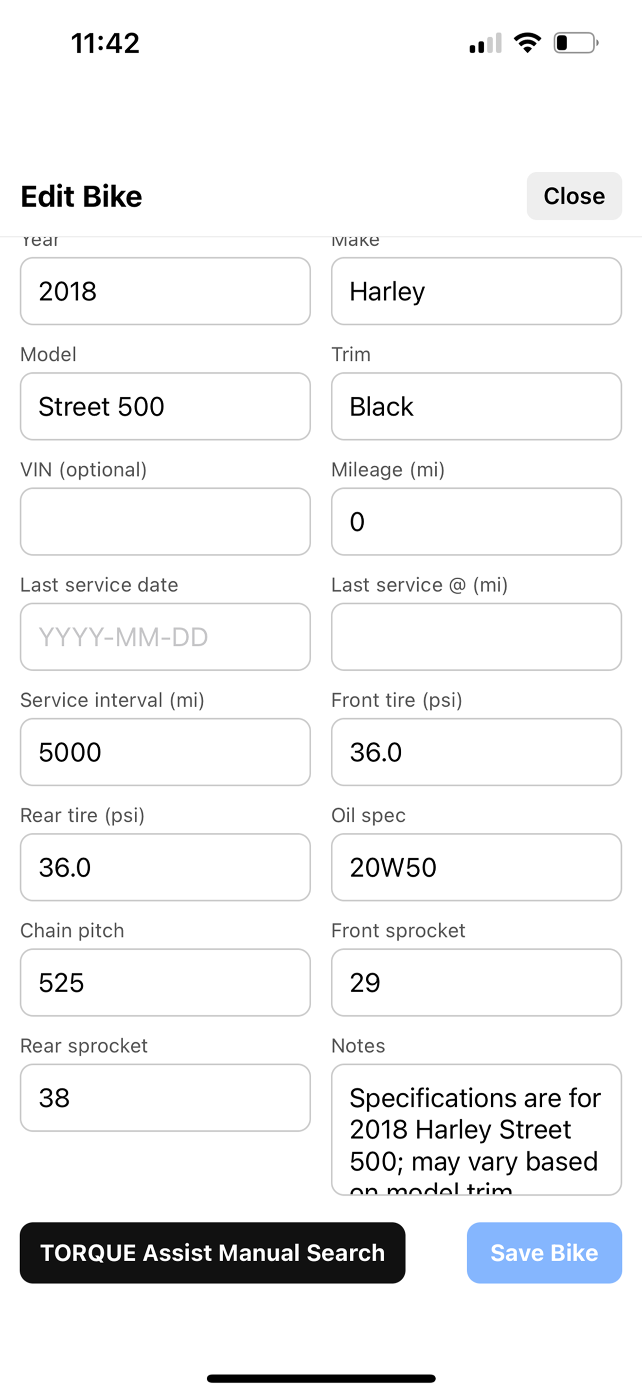 TorqueAI: Motorcycle Assistant
