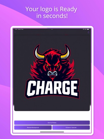 Buff: AI Gaming Logo Maker ipad screenshot 3
