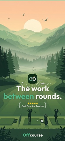 Offcourse: Golf Practice Log screenshot