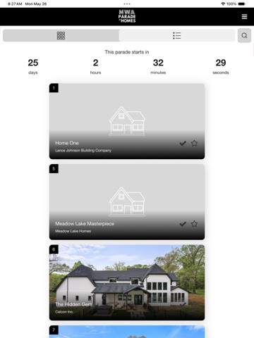 NWA Parade of Homes iPad screenshot
