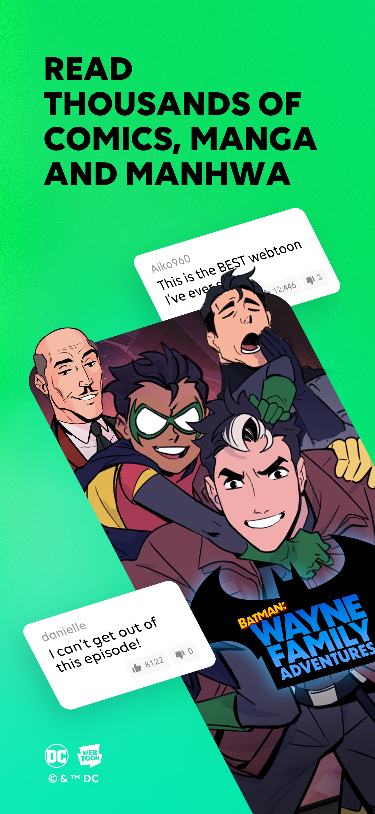 WEBTOON: Manga, Comics, Manhwa