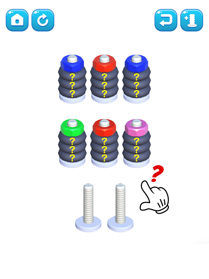 Nuts Sort Nuts  Bolts Puzzle