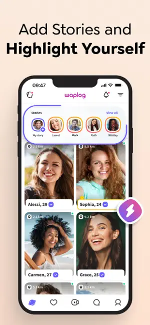Waplog - Dating & Video Call iPhone screenshot 5
