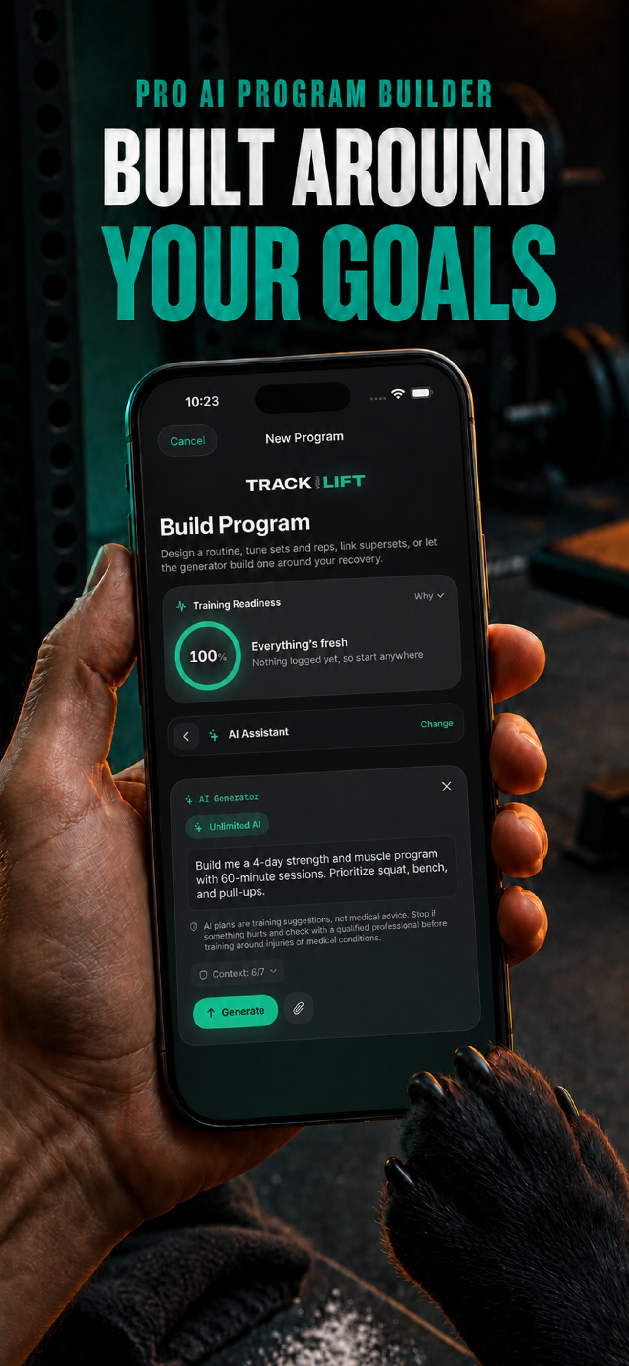 Screenshot 1 of TrackYourLift