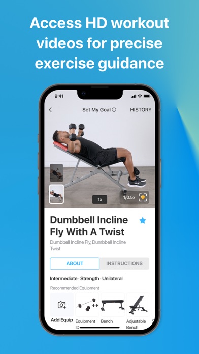 JEFIT Workout Plan Gym Tracker Screenshot