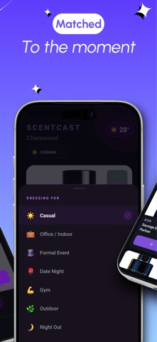 ScentCast: Fragrance Advisor iPhone screenshot