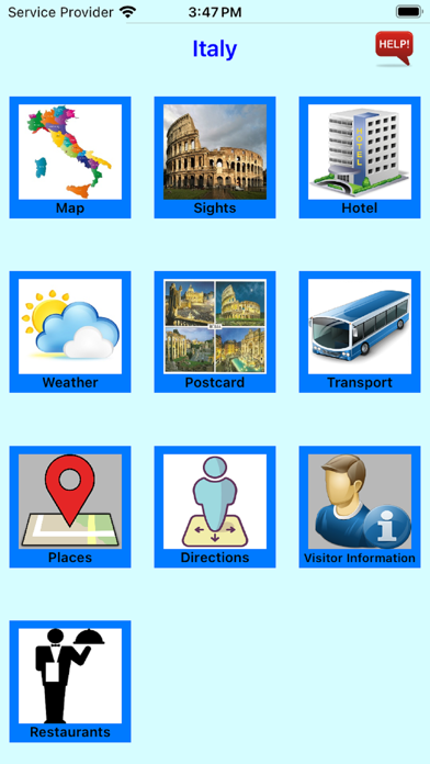 Visit Italy Screenshot