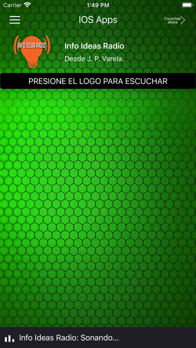 Info Ideas Radio Screenshot