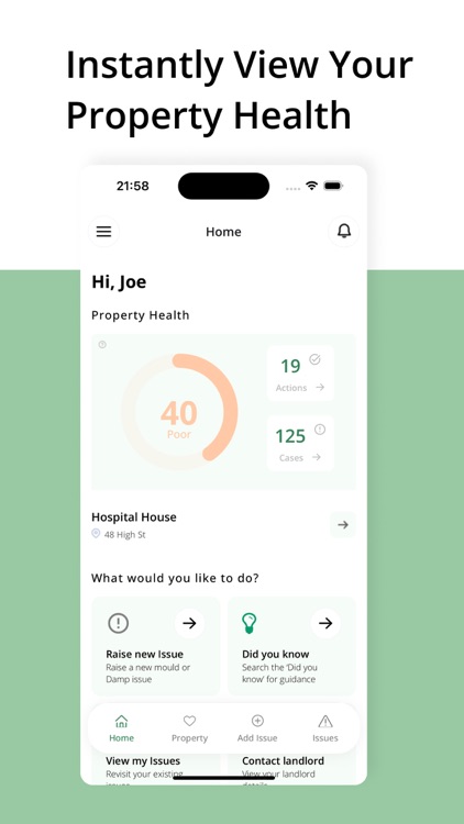 Property Health App