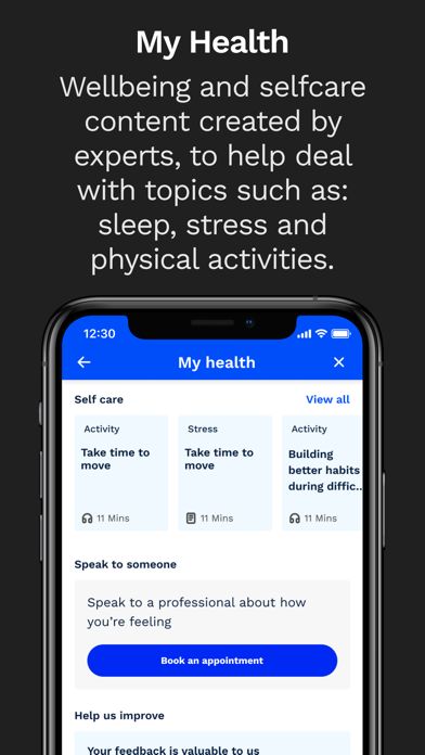 Nuffield Health Virtual GP Screenshot