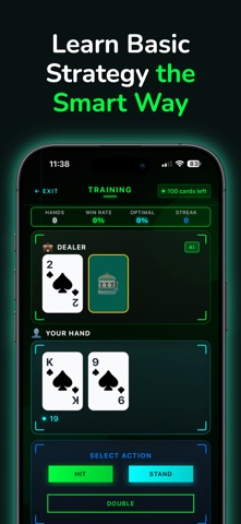 BlackjackIQ Pro Screenshot 1 of 6
