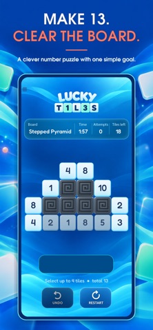 Lucky 13 Tiles Screenshot 1 of 10