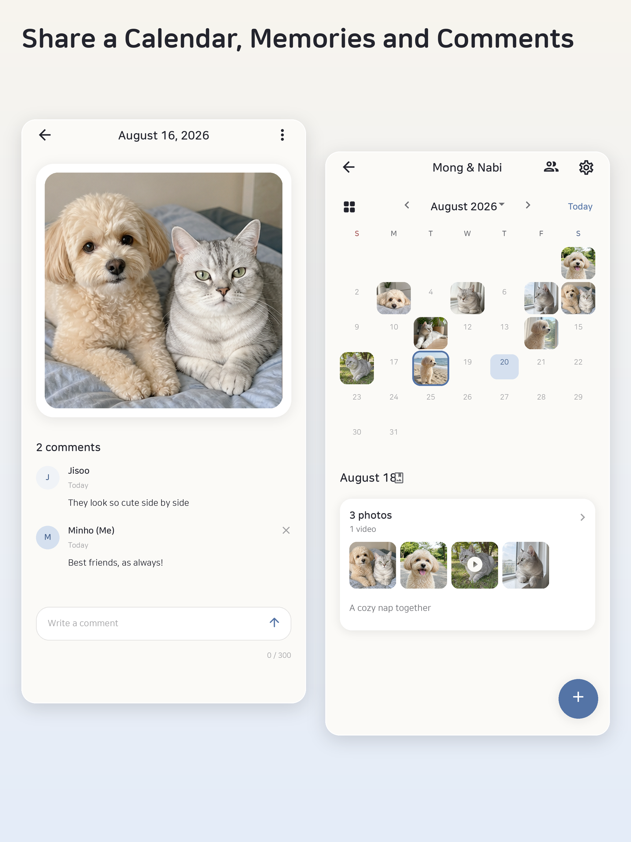 Pogaem: Photo Diary & Calendar screenshot 9