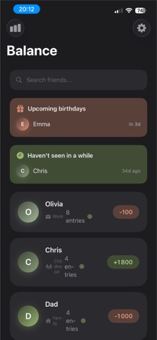 Balance - FriendScale Screenshot 3 of 7