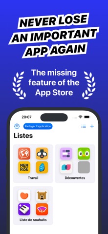 Bookmark for AppStore Apptrack iPhone screenshot