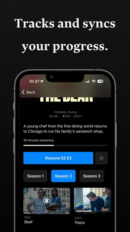 Vidi · Media Center screenshot 2 of 3