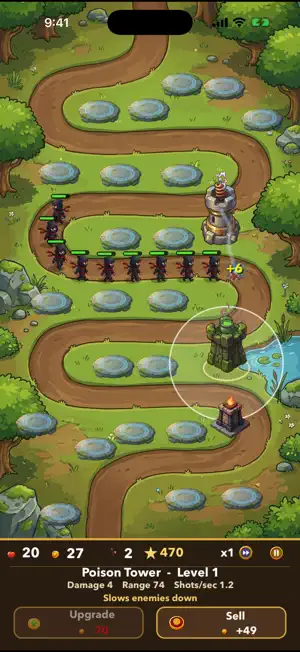 Shinobi Tower Defense screenshot 4
