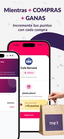 Meit - Sistema de recompensas screenshot