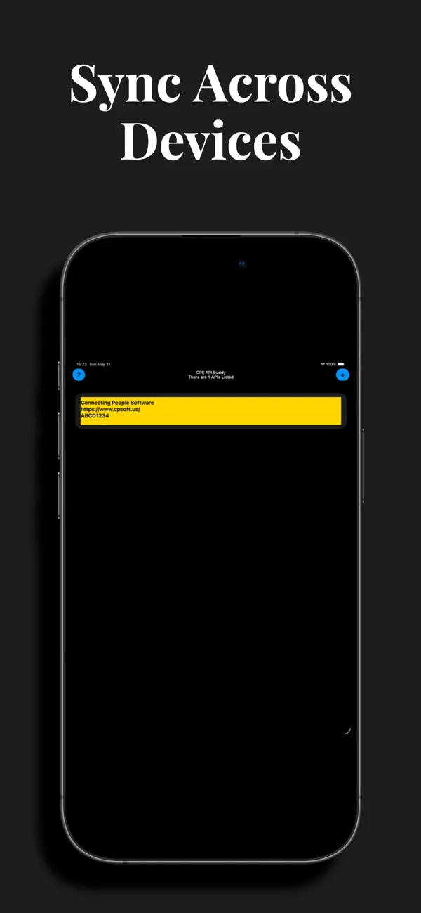 Screenshot #2 pour API Buddy