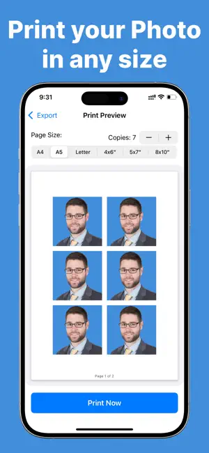 Passport Photo Maker - Visa screenshot 3