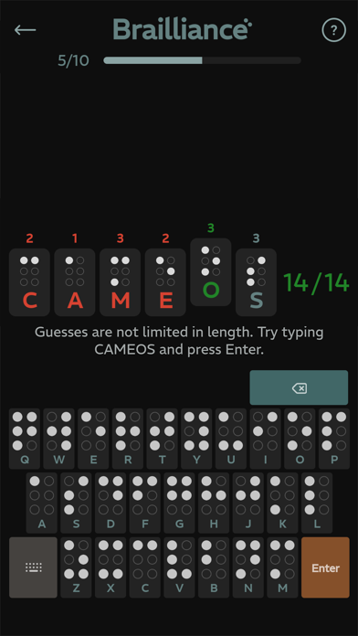 Brailliance - Learn Braille Screenshot