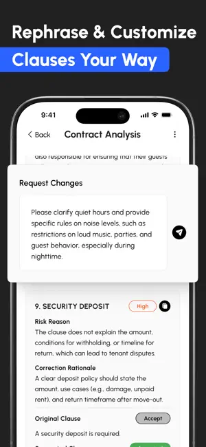 Contract Analyzer AI screenshot 4