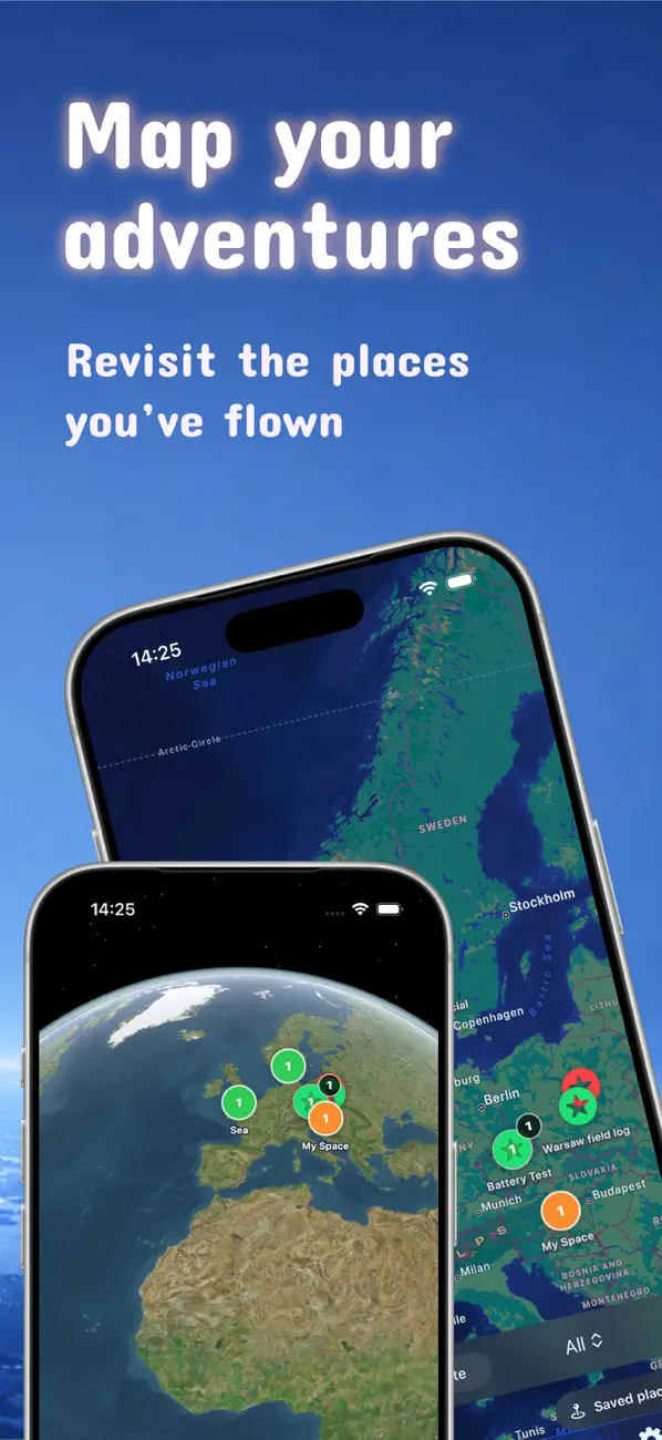 Screenshot #3 pour DroneFly Logs: Drone Pilot