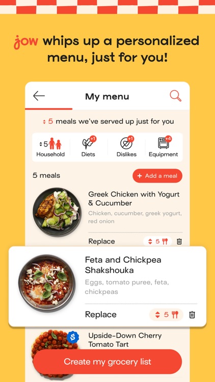 Jow - easy recipes & groceries