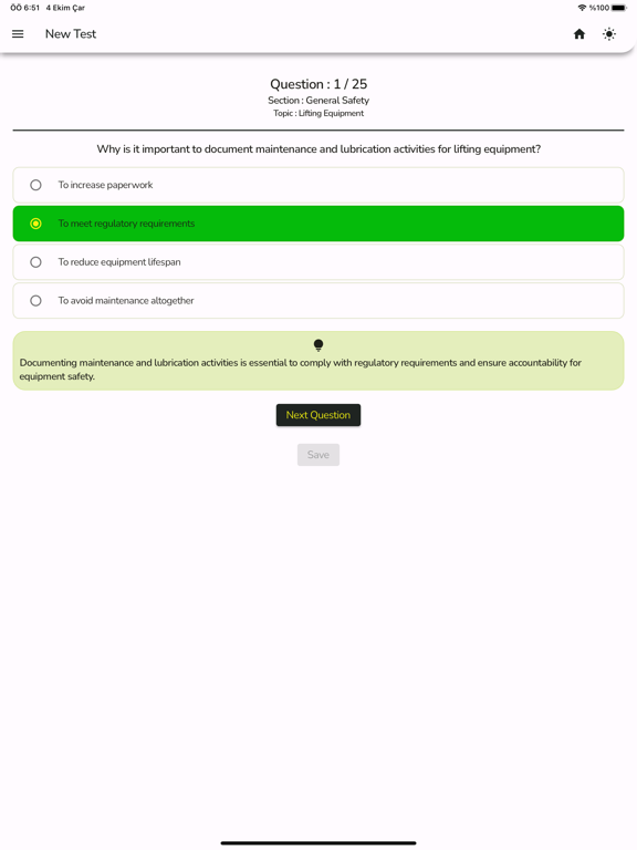 Site Supervision Safety Test