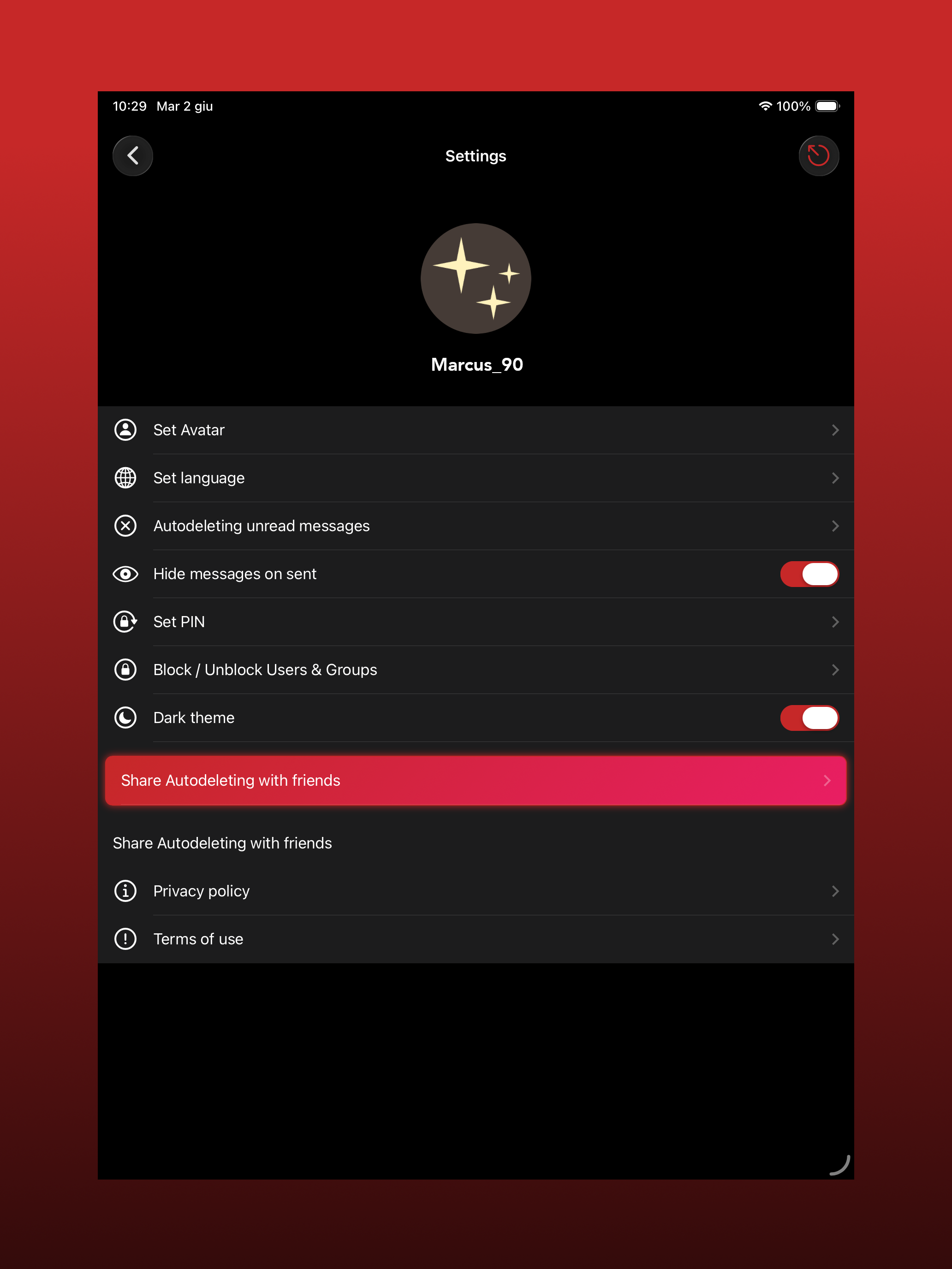 Autodeleting screenshot 10