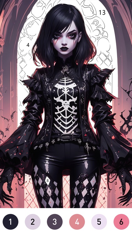 Halloween Color By Number Book