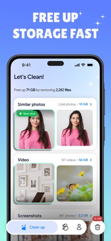 Capture d'écran 2 de Duo Cleaner for Photo & Video