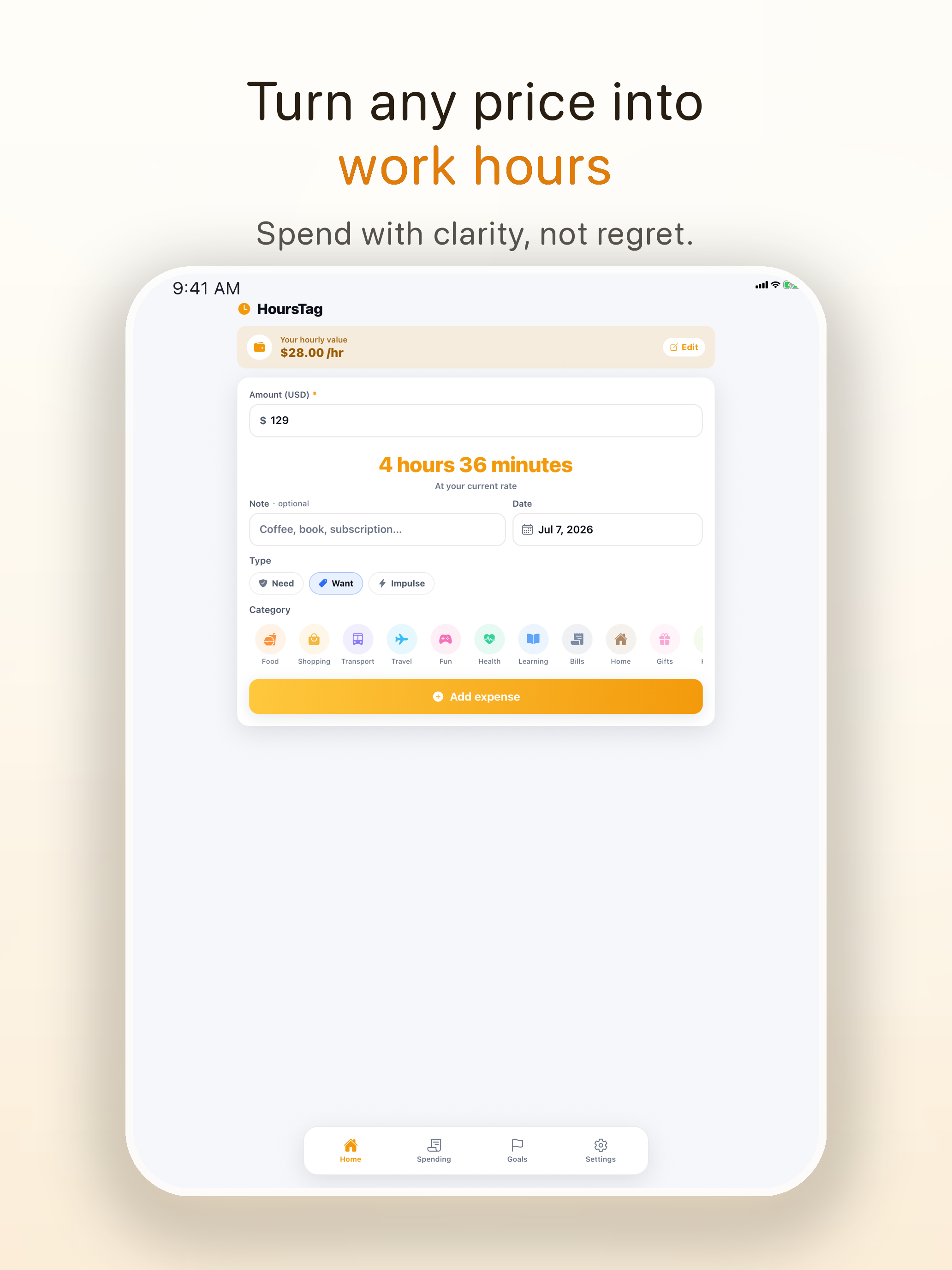 HoursTag: Hours to Buy screenshot 6