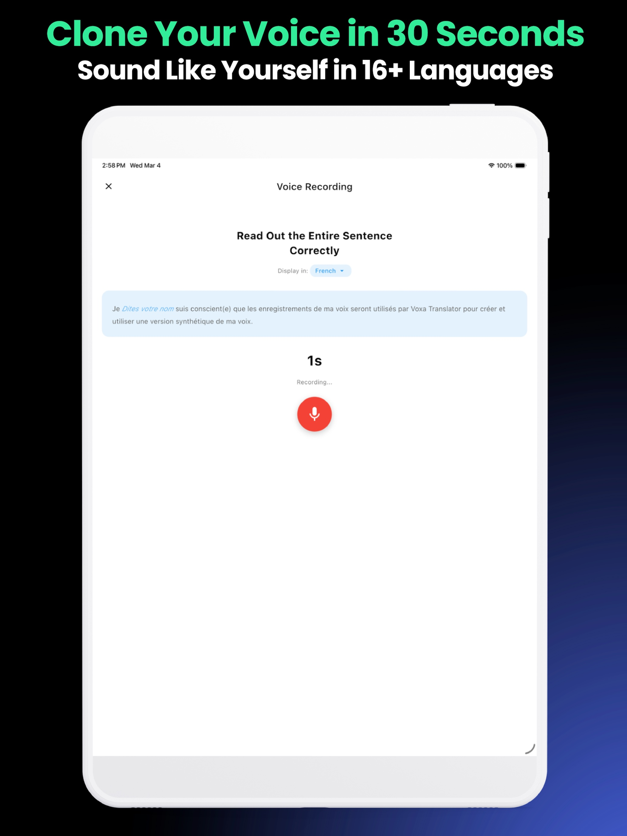 Voxa AI: Smart Voice Companion