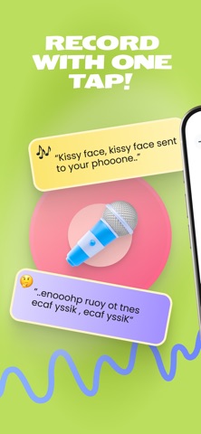 Reverse Singing Audio Play screenshot