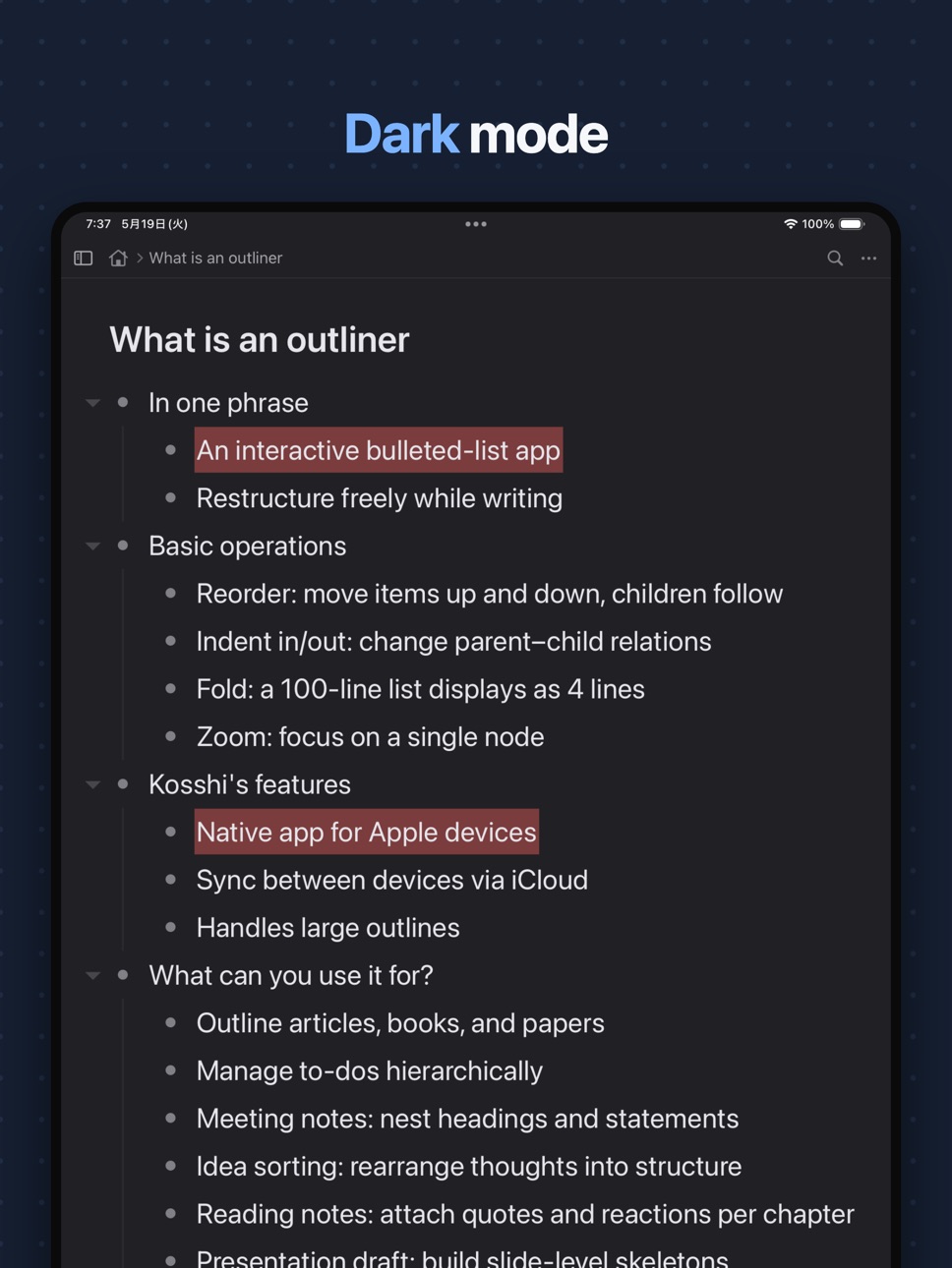 iPad screenshot