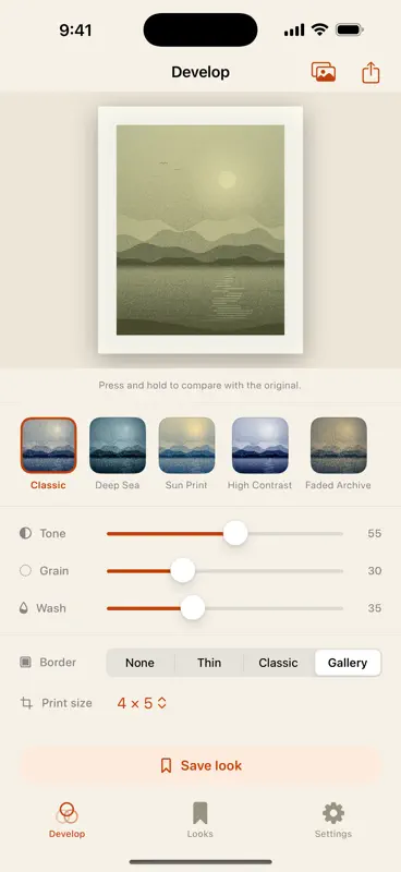 Cyanotype: Blueprint Photo Lab screenshot 2 of 7
