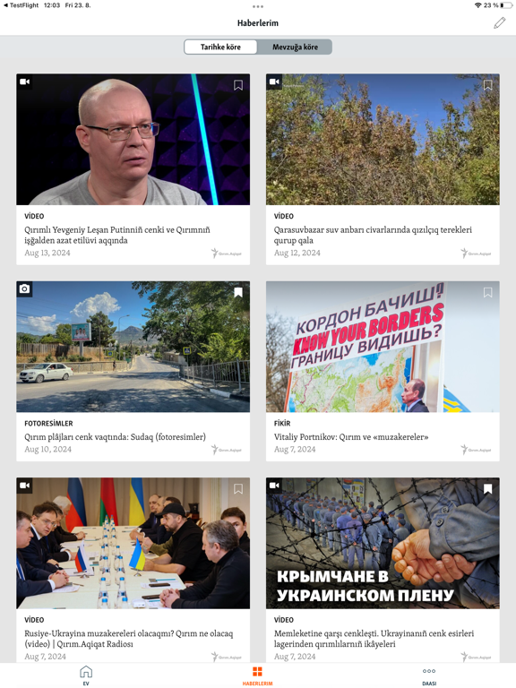 Крым.Реалии iPad screenshot 3 - News app