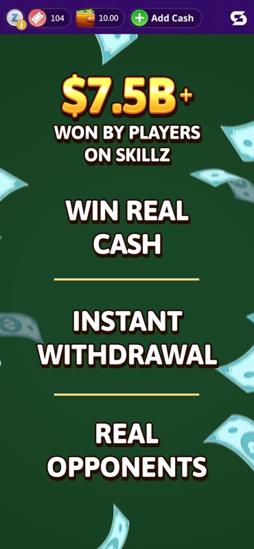 Solitaire Skillz:Win Real Cash screenshot 3