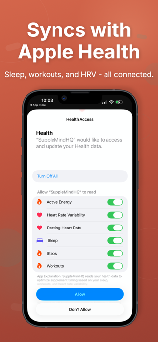 Supplement Habit Tracker Screenshot 9 of 10