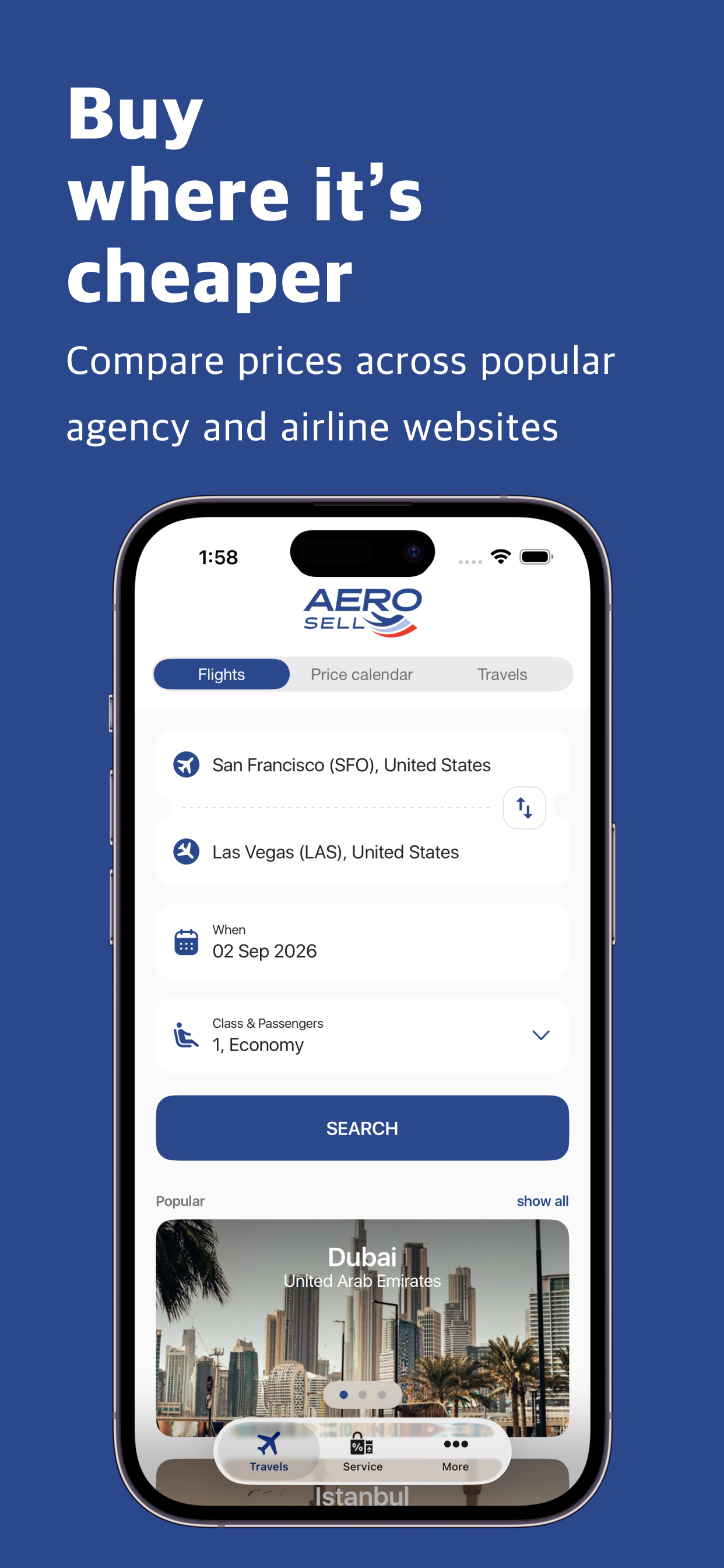 AeroSell - Cheap Flights Avia