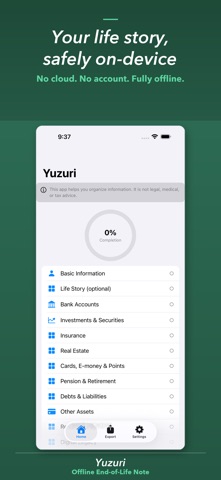Yuzuri: Will & Estate Planner Screenshot 1 of 3