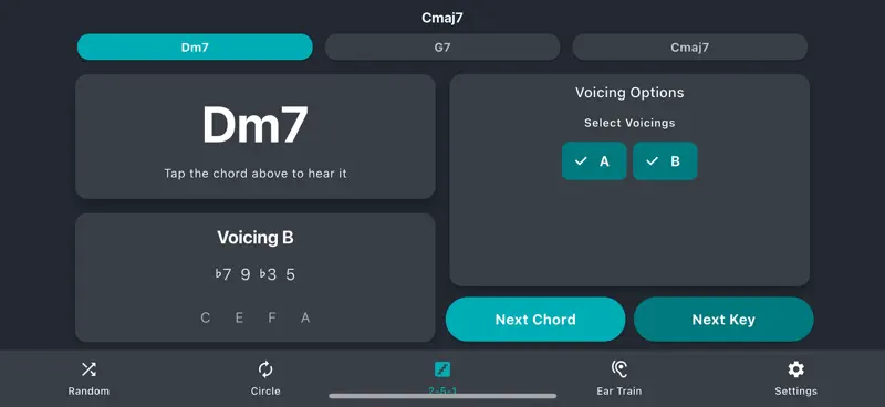 Rootless Voicings screenshot 8 of 10