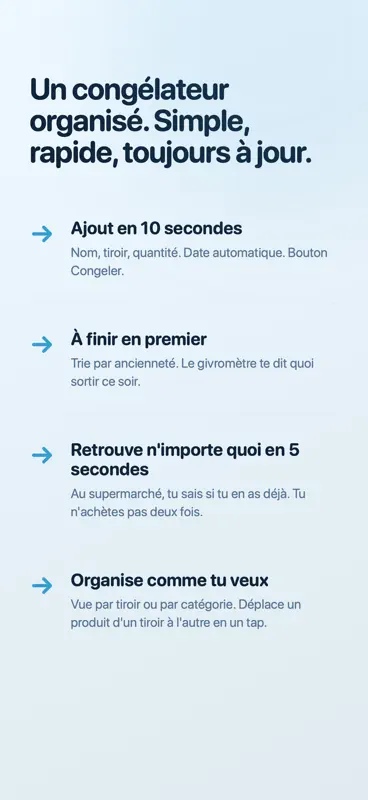 Inventaire Congélateur Glacko screenshot 7 of 7