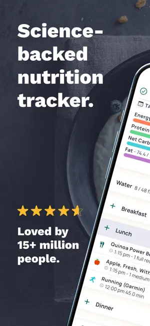 Cronometer: Calorie Counter screenshot 1