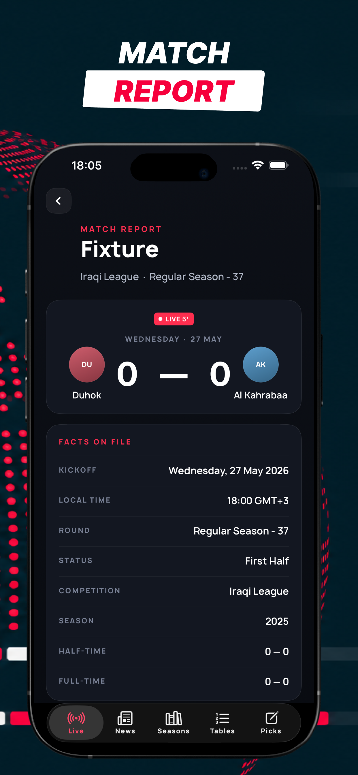 MatchScore: Track screenshot 2