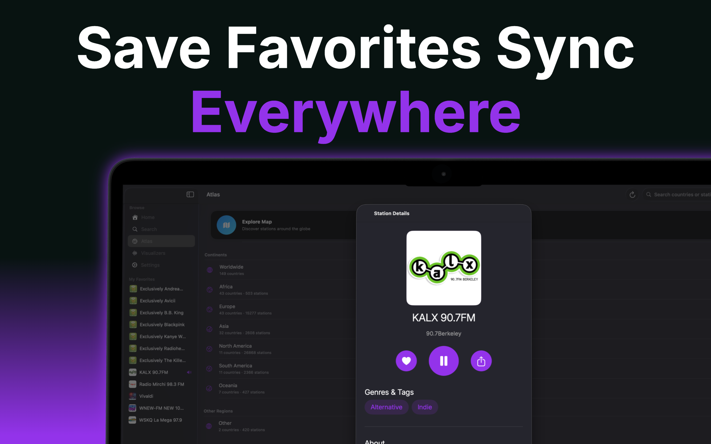 Prismatic FM: Radio Player