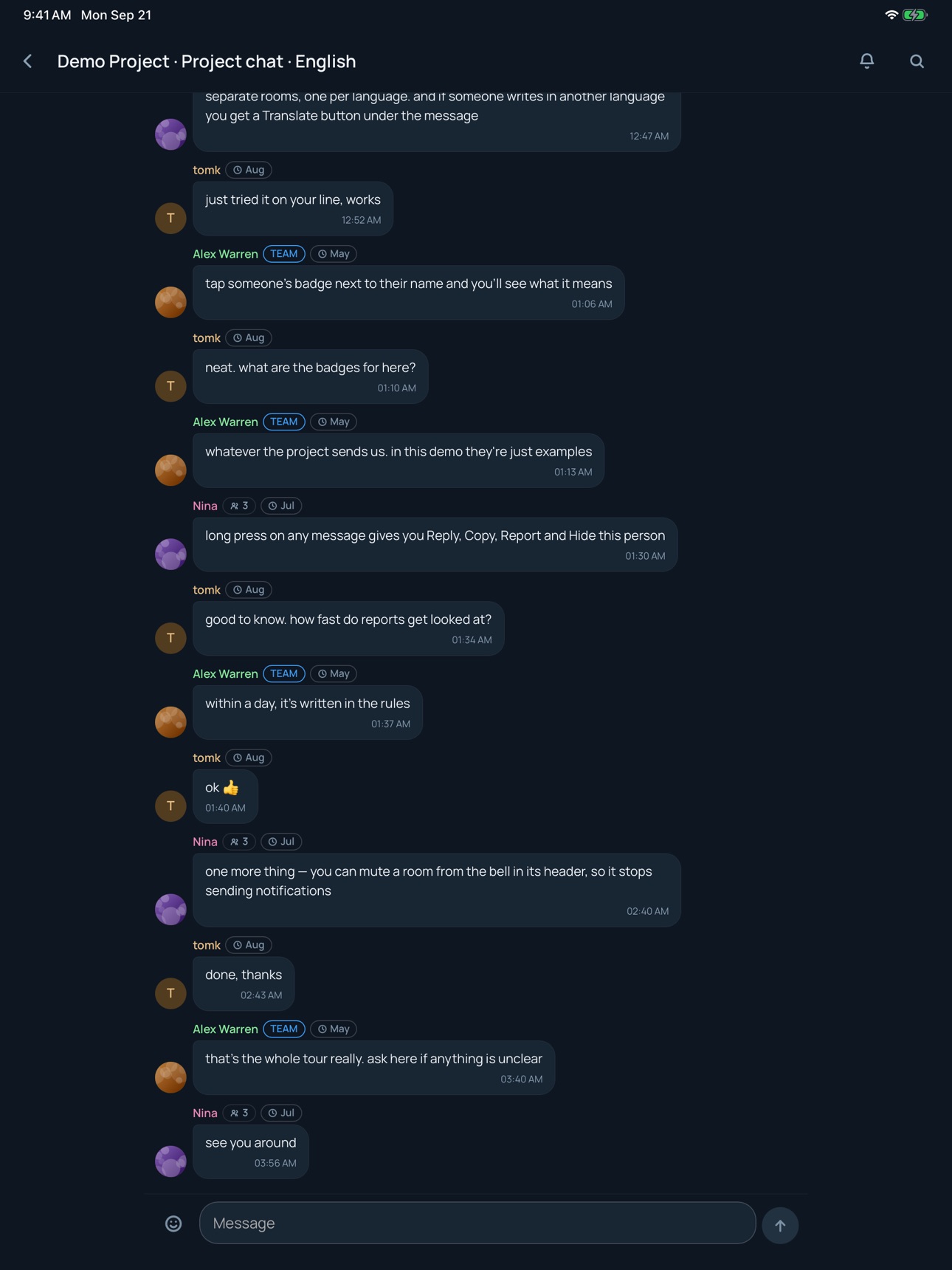 Screenshot 9 of TaviChat